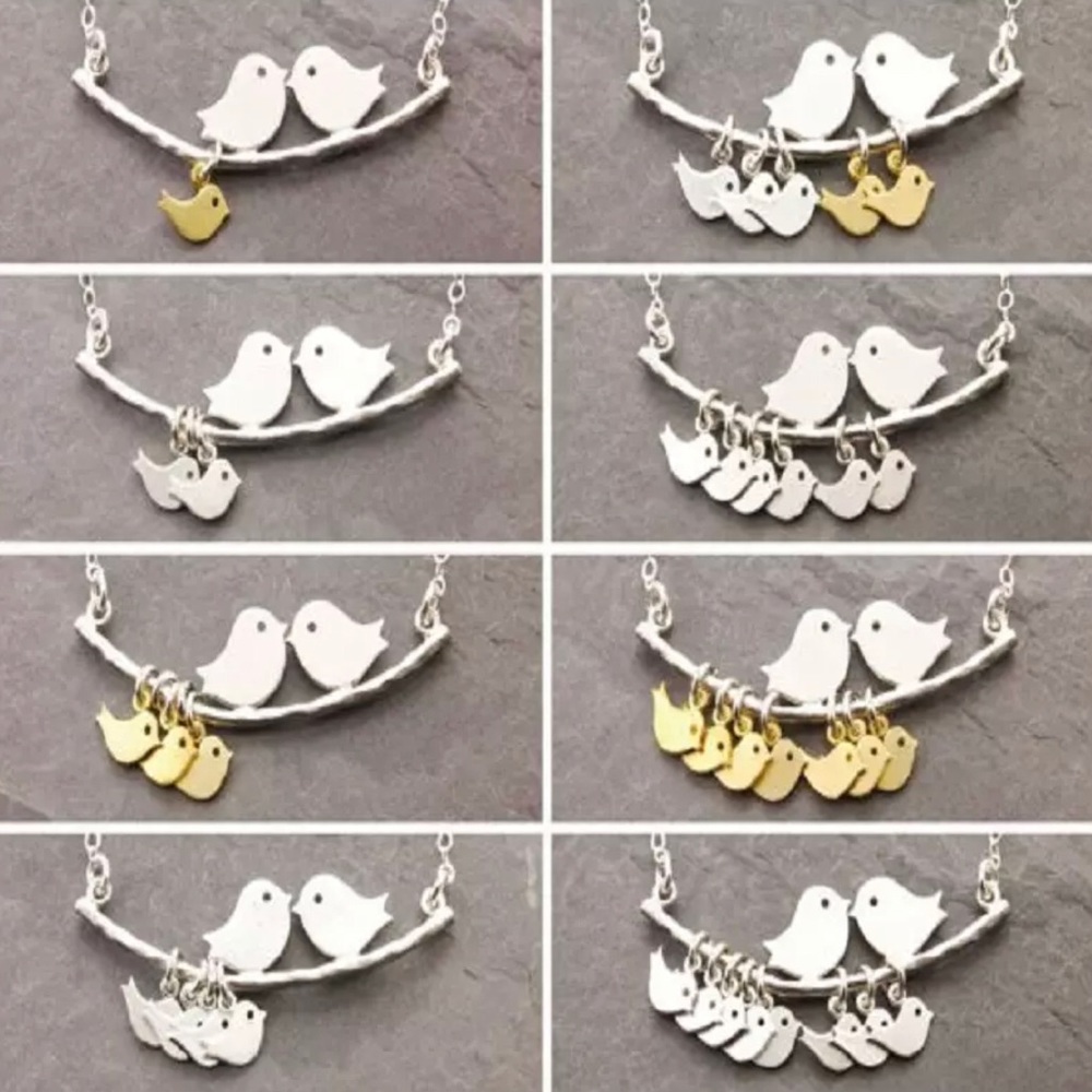 🐦BEAUTIFUL 4 kids and mother necklace 🐦 - Picture 2 of 4